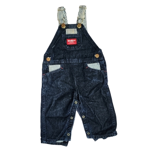 OshKosh B'gosh Other - OSHKOSH B'GOSH x VINTAGE Vestback made in USA denim overalls Union Made 12M